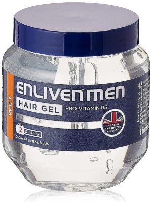 ENLIVEN WET LOOK CLEAR HAIR GEL 250ML