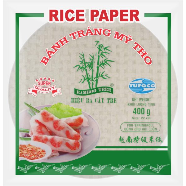 BAMBOO TREE RICE PAPER SPRING ROLL SUMMER ROLL 22CM 400G