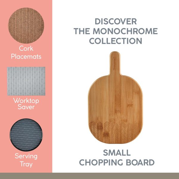 TYPHOON MONOCHROME SMALL CHOPPING BOARD 33CM