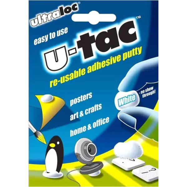 U-TAC RE-USABLE ADHESIVE PUTTY