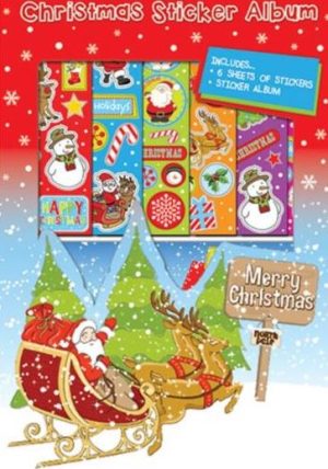 CHRISTMAS STICKER AND ALBUM SET