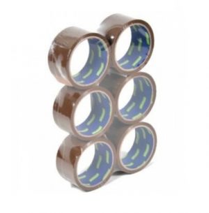 ULTRATAPE BROWN TAPE 48MM X 40M PACK OF 6