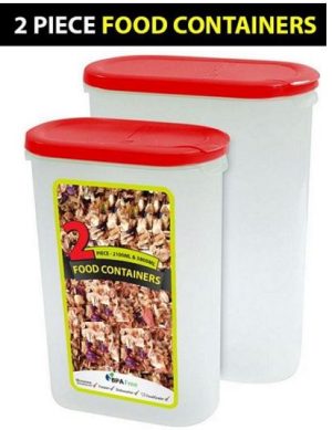 2PCS TALL FOOD CONTAINERS