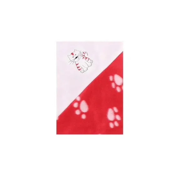 CHRISTMAS PET CAT BLANKET