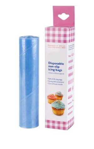 TALA 30 PIECE DISPOSABLE NON SLIP ICING BAG BLUE