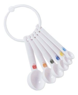 TALA PLASTIC MEASURING SPOONS SET OF 6