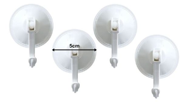 4PCS VACUUM SUCTION HOOKS