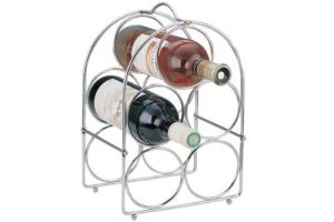 APOLLO CHROME WINE RACK FOR 5 BOTTLE