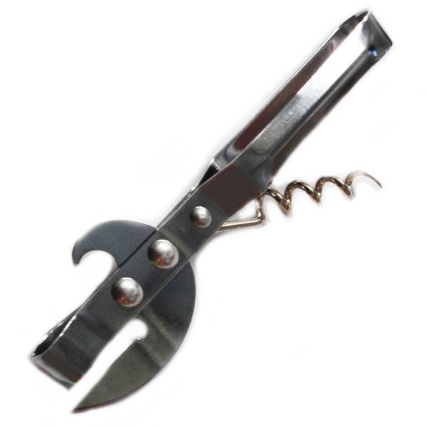 TRADITIONAL STAB CAN TIN OPENER OPEN CORKSCREW