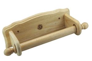APOLLO WALL WOODEN TOWEL HOLDER