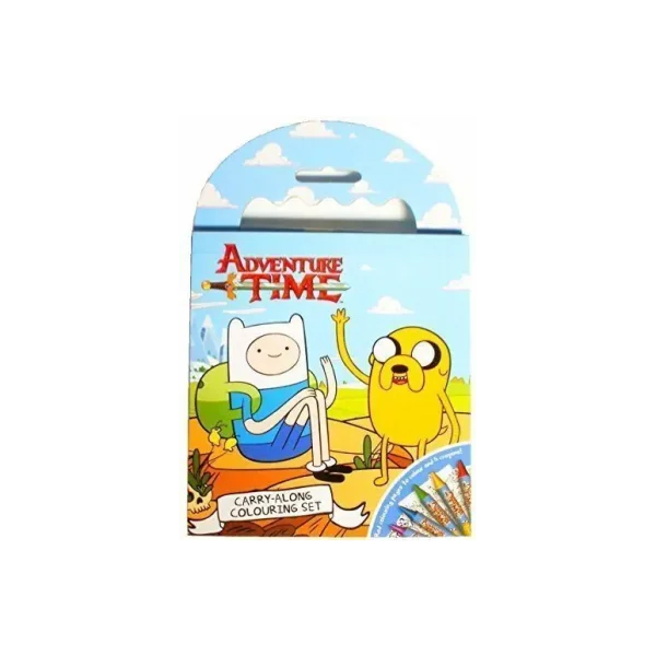 ADVENTURE TIME CARRY ALONG COLOURING KIT 6658