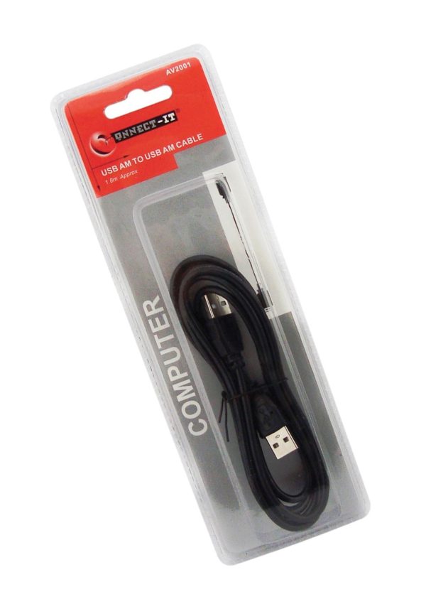 ES CABLE - USB AM TO USB AM - 1.8 METREq