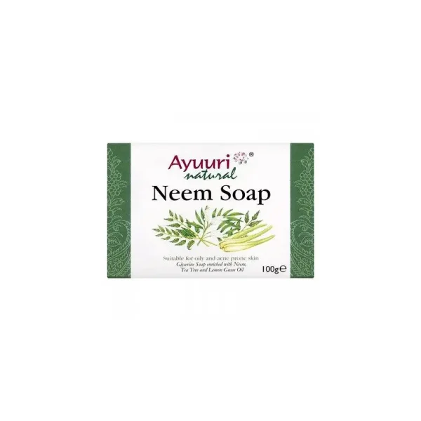 AYUMI NATURAL AYURVEDIC HERBAL NEEM SKIN CARE SOAP - 1 PC