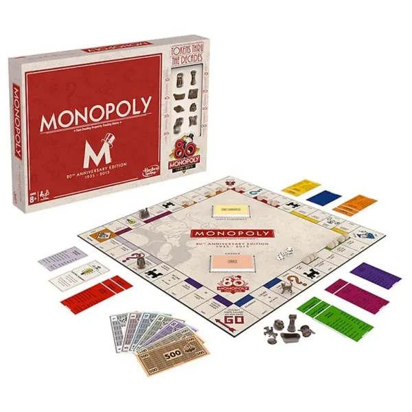 MONOPOLY 80TH ANNIVERSARY EDITION