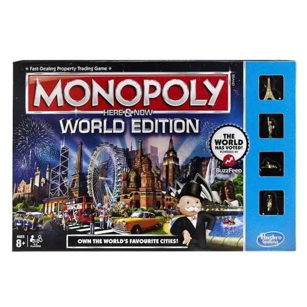 MONOPOLY HERE NOW WORLD EDITION