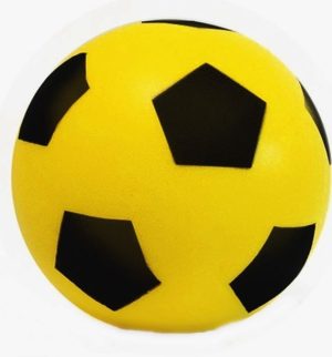 FOAM FOOTBALL 120MM YELLOW