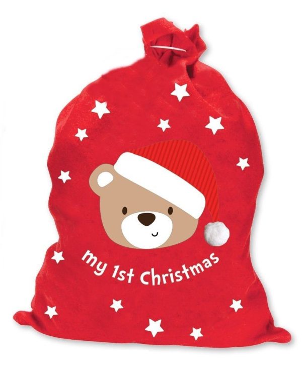 CHRISTMAS BABY'S 1ST LARGE SANTA SACK