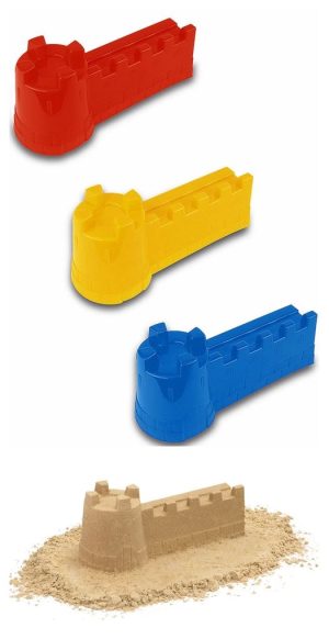 YELLO CASTLE SAND MOULD ASSORTED COLOUR