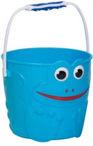 TOYRIFIC FROG PLASTIC BUCKET - BLUE