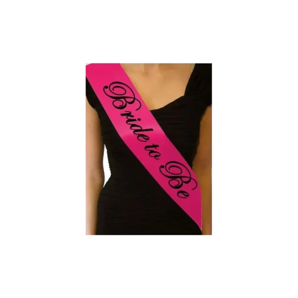 HEN PARTY BRIDE TO BE SASH (C00121)