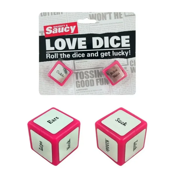 NOVELTY HEN PARTY LOVE DICE / FUN ACCESSORIES / DARES GAMES TOYS 16668