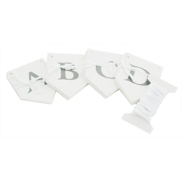 CREATE YOUR OWN PERSONAL CRAFT ALPHABET LETTERS GARLAND