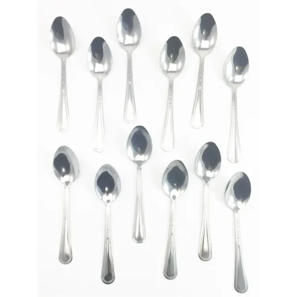 12 PC COFFEE SPOON SET APRROX 11 CM