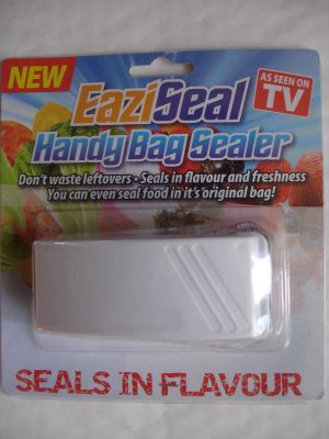 NEW HANDY HAND PORTABLE PLASTIC BAG EASY FLAVOUR HOT SEAL SEALER MANUAL CLOSER