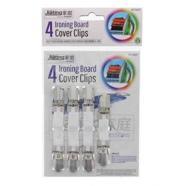 IRONING BOARD COVER FASTENERS PACK OF 4