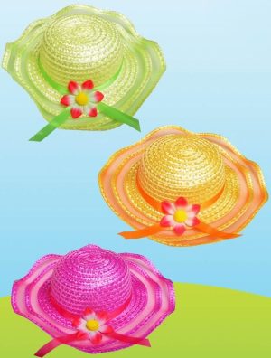 SUMMER EASTER GIRLS HAT