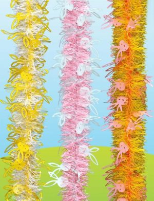EASTER TINSEL WITH BUNNY