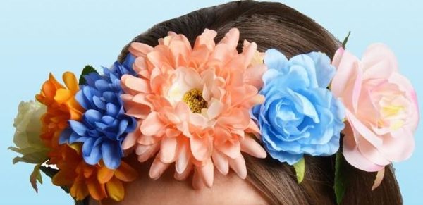 FLOWER HAIRBAND SPRING EASTER FANCY DRESS