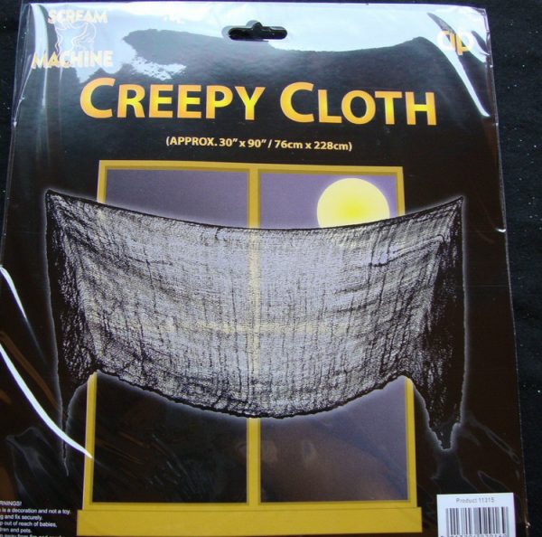 CREEPY CLOTH HALLOWEEN DECORATION PARTY PROP DOOR WINDOW COVER