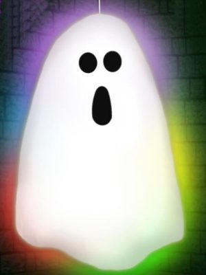 MULTI COLOUR LIGHT UP GHOST
