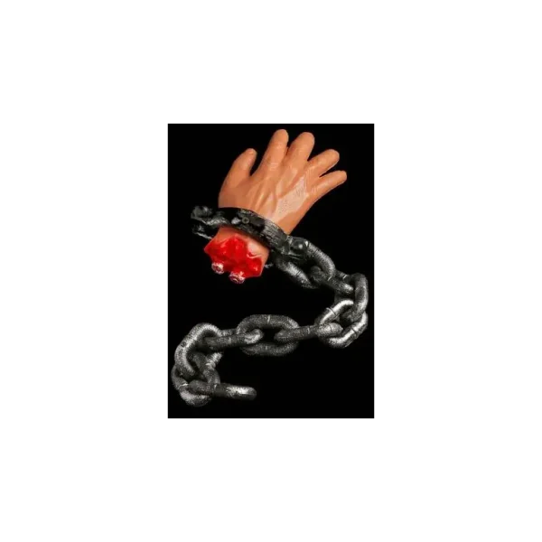 BLOODY HAND ON CHAIN