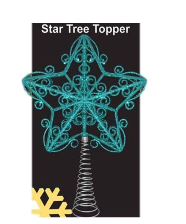 START TREE TOPPER TURQOUISE