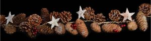 BERRY AND CONE 1.5M CHRISTMAS GARLAND