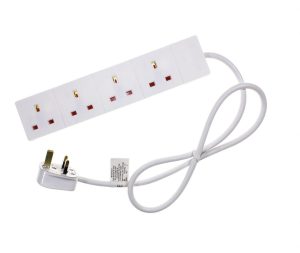 ES EXTENSION LEAD - 4 GANG - 5 METER