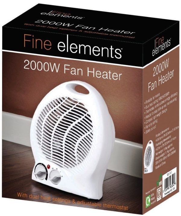 ES UPRIGHT FAN HEATER