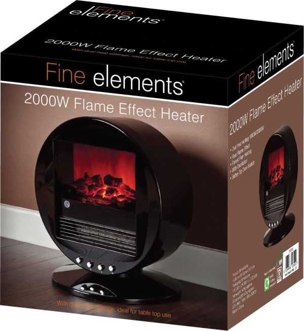 ES DESKTOP FLAME EFFECT HEATER