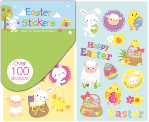 100 EASTER STICKER BOOK