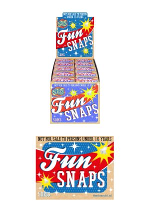 HENBRANDT FUN SNAPS PACK OF 50
