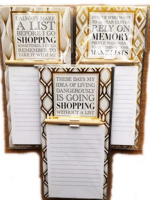 GOLD MAGNETIC MEMO BOARD