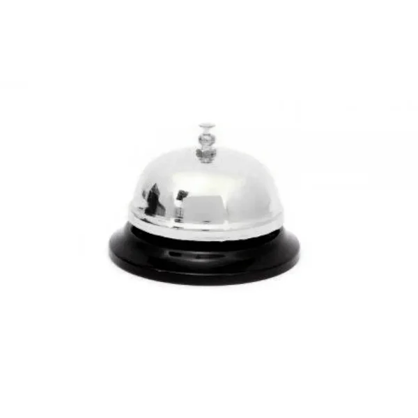 TRADITIONAL STAINLESS STEEL DESK SERVICE BELL