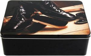 SHOE SHINE DESIGN TIN
