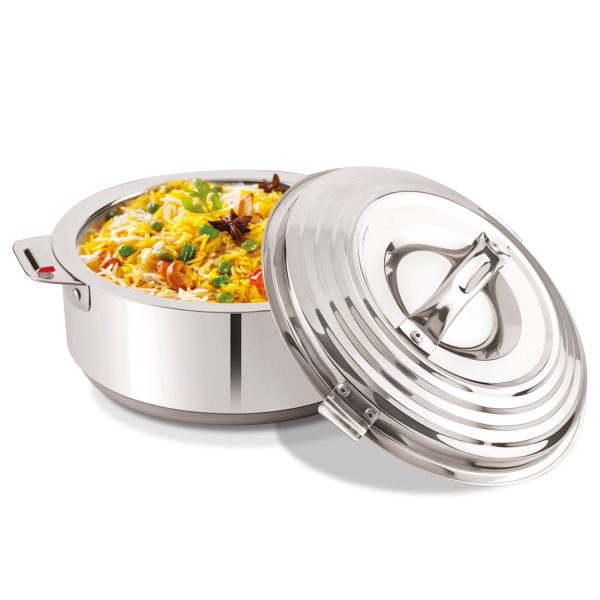 STAINLESS STEEL HOT POT / CASSEROLE 2500ML