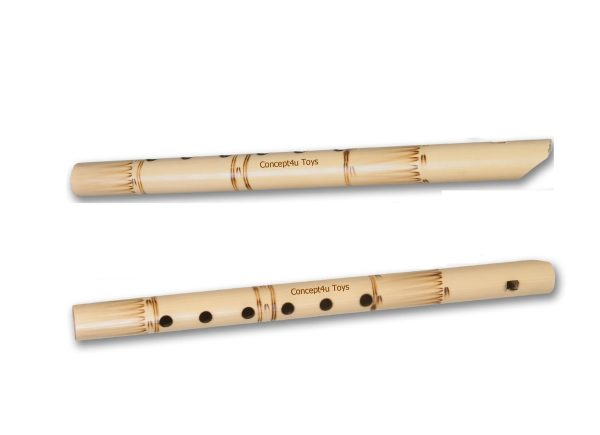 PACK OF 2 BAMBOO FLUTE 1X SMALL 1X BIG