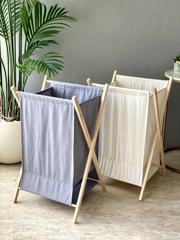 FOLDING LAUNDRY BASKET