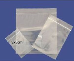 100 PCS SELF SEAL BAGS 4 X 6 CM