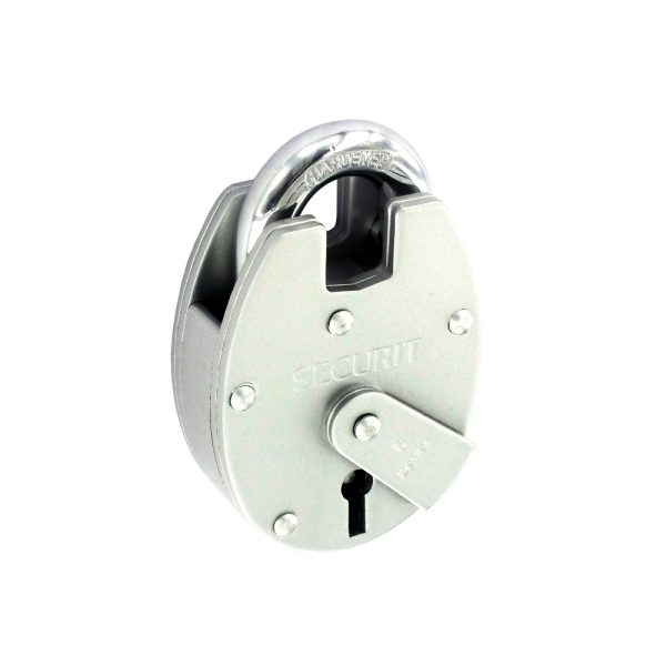 SECURIT S1102 6 LEVER CLOSE SHACKLE DOUBLE PLATE PADLOCK 63MM